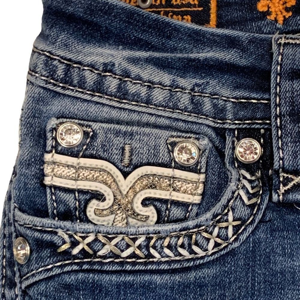 Nwot Rock Revival Karla Straight Jeans 26 — image 4 of 8